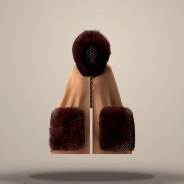 LOUIS VUITTON フォックスケープ キャメル M1335S 158404018 [P]