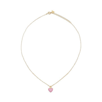 WILHELMINA GARCIA ピンクのアイラブミーネックレス HRT040-PINK 152739572 [P]