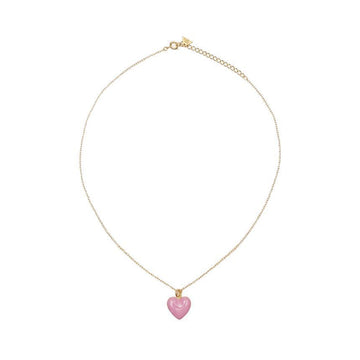 WILHELMINA GARCIA ピンクアイラブミネックレスHRT038-PINK 152739580 [P]