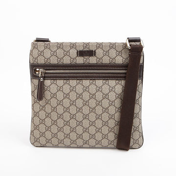 GUCCI GGスプリームキャンバスメッセンジャークロスボディバッグ 158314727 [P]