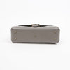GUCCI Interlocking Leder Top Handle Ketten Schultertasche Grau 158335905 [P]