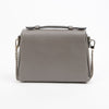 GUCCI Interlocking Leder Top Handle Ketten Schultertasche Grau 158335905 [P]