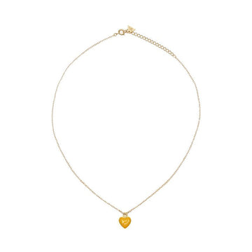 WILHELMINA GARCIA Petite Gelbe I Love Me Halskette HRT040-YELLOW 152739578 [P]
