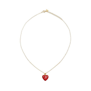 WILHELMINA GARCIA 赤のアイラブミーネックレス HRT038-RED 152739581 [P]