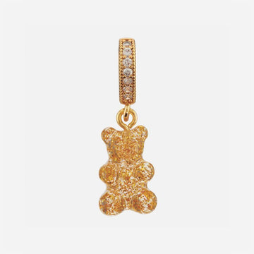Crystal Haze Jewelry Nostalgia Bear Pave Connector Gold 152735398 [P]