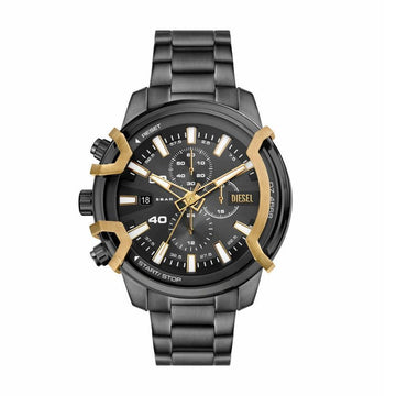 DIESEL Griffed Chronograph Herren Edelstahlarmbanduhr DZ4668 147329754 [P]