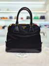 PRADA ナイロン サピレノ レザー トートバッグ 2502 158408454 [P]