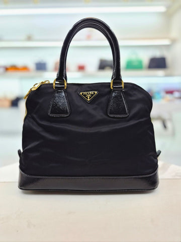 PRADA Tessuto Nylon Saffiano Leder Tote Bag 2502 158408454 [P]