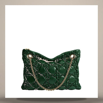 LOUIS VUITTON Milière Léger Medium Forest Bloom Puppy Macro Canage Kalbsleder 158408792 [P]