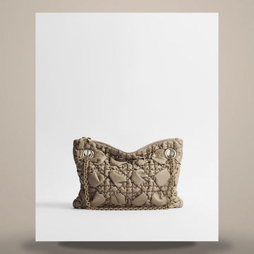 Louis Vuitton Milly La Forest Small Bag Sand Color Puppy Macrocannage Calfskin M1416OUYA_M116 158408802 [P]
