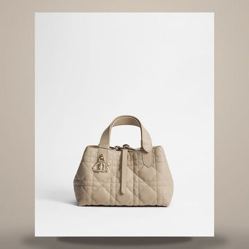 Louis Vuitton Tote Bag Small Powder Beige Macro Cannage Calfskin M2822OSNW_M51U 158408826 [P]