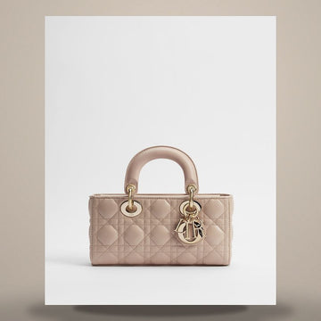 Louis Vuitton Lady D-Joy Small Bag Powder Beige Cannage Lambskin 158408849 [P]