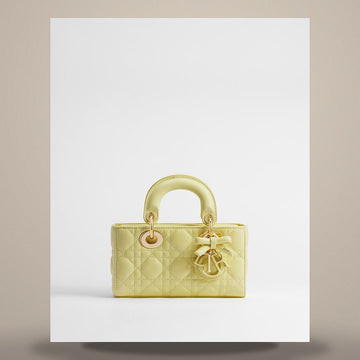 LOUIS VUITTON Lady Dior Joy Mini Bag Mimosen-Quilted Lammleder 158408870 [P]