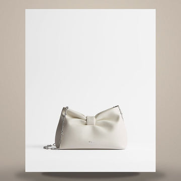 LOUIS VUITTON ボウバッグ スモール ラテ ラムスキン M0715PUQO_M030 158408926 [P]