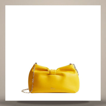 Louis Vuitton Dior Bow Bag Small Buttercup Lambskin 158408929 [P]
