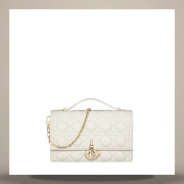 Louis Vuitton My Dior Top Handle Bag Latte Cannage Lambskin M0997ONGE_M030 158408935 [P]