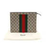 GUCCI GG Supreme Canvas Web Pouch 475316 158408972 [P]
