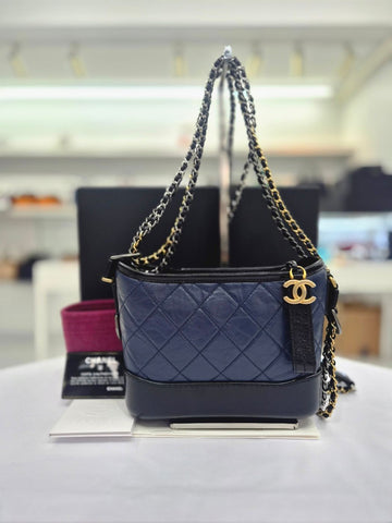 CHANEL Gabrielle Hobo Small Schulter-Crossbody Bag 30er A91810 158409290 [P]