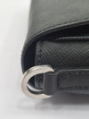 PRADA サフィアーノブラックレザーショルダーバッグ 2VD059 158409360 [P]