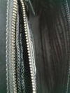 PRADA サフィアーノブラックレザーショルダーバッグ 2VD059 158409360 [P]