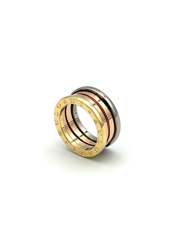 BULGARI B.zero1 3-farbiger Ring Zustand A 158409492 [P]