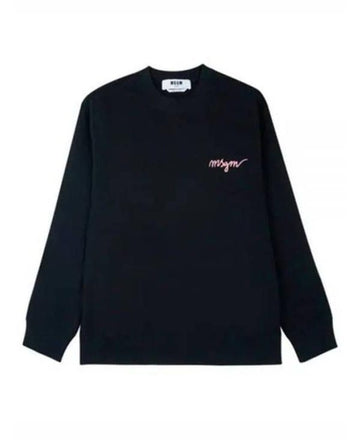 MSGM ロゴ刺繍スウェットシャツ 3541MDM543 237799 99 152204734 [P]