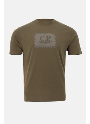 CP Company Logo Label Jersey T-Shirt 301 18CMTS029A 005100W 683 152204782 [P]
