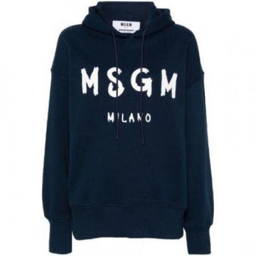 MSGM ブレッシド ロゴ フード Tシャツ 3641MDM515 247000 89 152204809 [P]