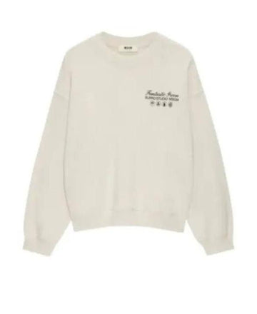 MSGM Fantastic Green Studio Sweatshirt 152204871 [P]