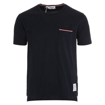 THOM BROWNE ポケット Tシャツ 半袖 ネイビー 155627392 [P]