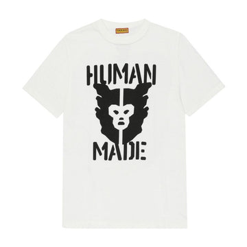 HUMAN MADE Grafisches Logo T-Shirt für Herren und Damen (HM29TE009 WHT) 140336209 [P]