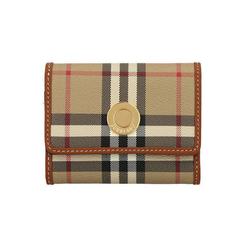 Burberry Wallet 8109800 A9534 Vintage Check Small Folding Women's Coin Purse 150500178 [P]