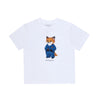 MAISON KITSUNE MQUJT01KJBIT2 P100 子供用 半袖Tシャツ 158410422 [P]