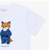 MAISON KITSUNE MQUJT01KJBIT2 P100 子供用 半袖Tシャツ 158410422 [P]