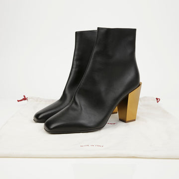 Salvatore Ferragamo Tetti Ankle Boots Size 9 0720340 158335662 [P]