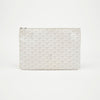 Goyard Sena MM Clutch White 158335757 [P]