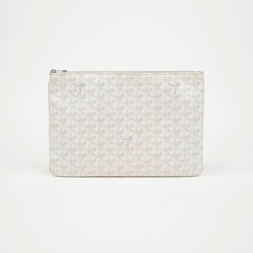 Goyard Sena MM Clutch White 158335757 [P]