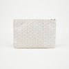 Goyard Sena MM Clutch White 158335757 [P]