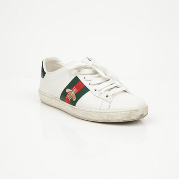 GUCCI エース ビー スニーカー ホワイト 158335851 [P]