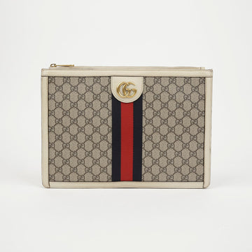 GUCCI オフィディア ポートフォリオ ケース ホワイト 158336036 [P]