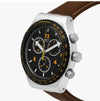 SWATCH 男性用レザーボックス 158410631 [P]