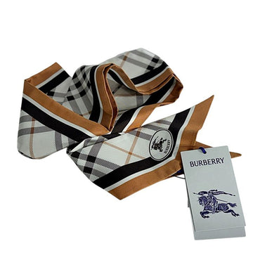 Burberry Check Silk Scarf 8120320 A4486 158415390 [P]