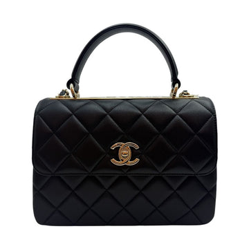 CHANEL Trendy Small Lambskin Flap Chain Shoulder Bag Black A92236 158431975 [P]