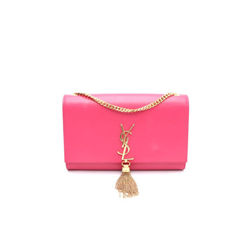 SAINT LAURENT Kate Satchel Medium mit goldenen Quasten und Kette 354119 158432913 [P]