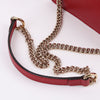 GUCCI Interlocking Kleine Rote Kettenhandtasche 510304 158435102 [P]