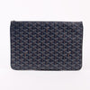 GOYARD Navy Pochette Sena MM Unisex Clutch Bag 158435308 [P]