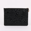 CHANEL Black Camellia Gold Medium Clutch Bag 158435444 [P]