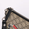 GUCCI Schlangen-Print Clutch mit Tragegurt 473904 158435486 [P]