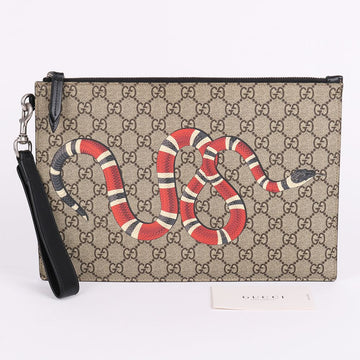 Gucci Snake Printed Strap Clutch Bag 473904 158435486 [P]