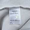 Thom Browne Cotton Short Sleeve Polo Ivory 158435961 [P]